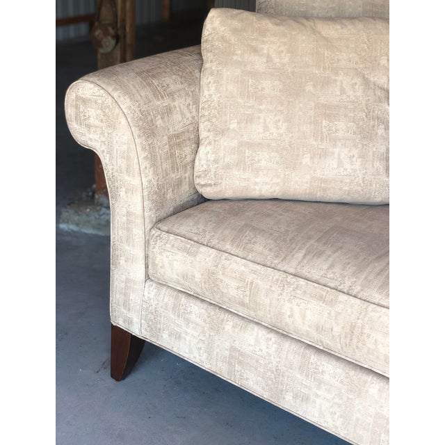 Ethan Allen Traditional Loose Pillow Back Sofa Chairish