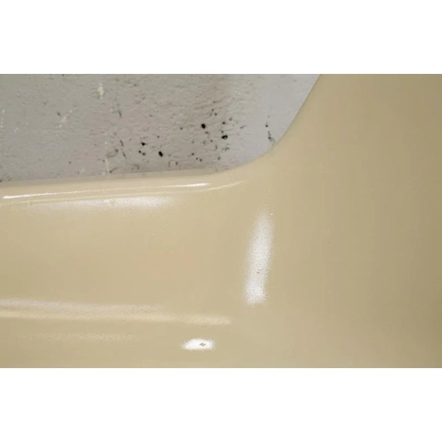 Cream Armchair in Resin by Orlowski, France, 1970s For Sale - Image 8 of 18