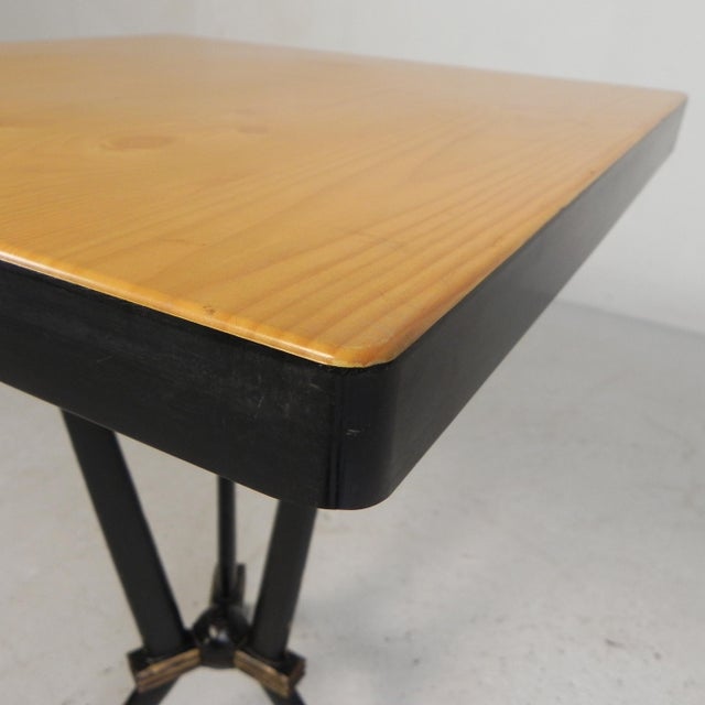 Bistro Table with Bakelite Top from Berc Antoine, Paris, 1950s For Sale - Image 9 of 18