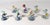 Vintage Italian Murano Glass Fish Figures-a Set of Seven For Sale - Image 10 of 10