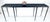 Wrought Iron Blacksmith Work Gallery Top 19x84" Long Console Sofa Table MINT For Sale - Image 12 of 14
