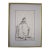 Antique Japanese Sumi-E Ink Painting For Sale