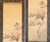 "Peony Flower and Butterflies" by Kawabata Gyokusho, Meiji Era Japanese Silk Scroll Painting For Sale - Image 4 of 16