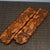 Asian Pair of Carved Rosewood Paperweights With Lotus Leaf Motif - Asian Scholar's Objects For Sale - Image 3 of 9