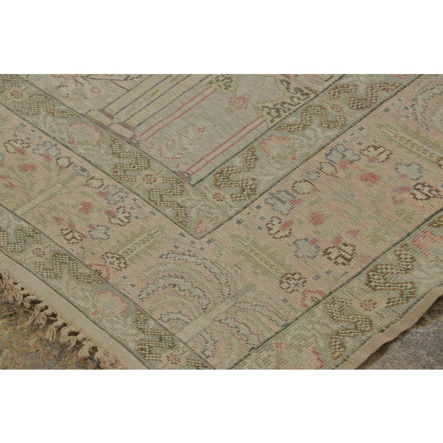 1920s Antique Turkish Rug With Stylized Tree of Life Design & Cyprus Trees - Rug & Kilim For Sale - Image 5 of 7