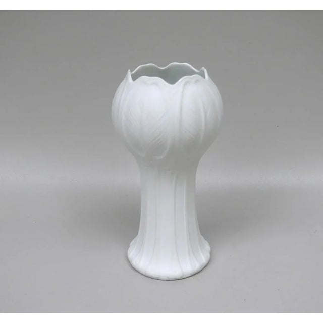 Art Nouveau Vase in Porcelain by Hans Eachtziger for Hutschenreuther, Germany, 1970s For Sale - Image 12 of 12