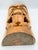 Brown Vintage Tiki Totem Ku God of War Strength and Family Hand Carved Sculpture For Sale - Image 8 of 9