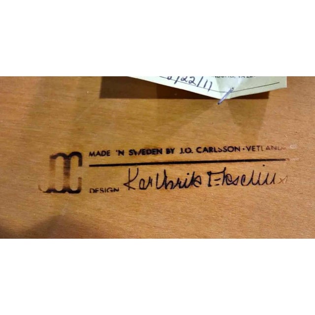 Green Mid 20th Century Gondola Sofa by Karl-Erik Ekselius for J.O. Carlsson For Sale - Image 8 of 10