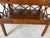 1970s 1970s Hollywood Regency Chinoiserie Burl Wood Two-Tier Nightstand / End Table For Sale - Image 5 of 12