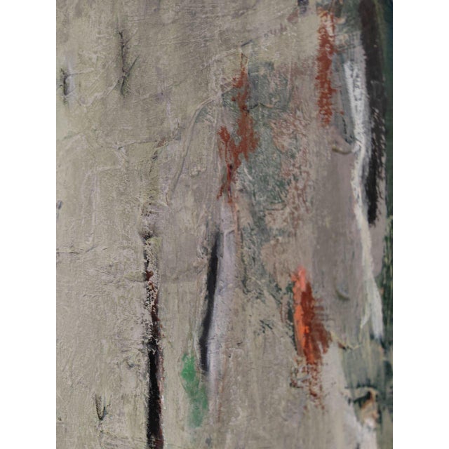 Textile Natalia Vypritskaia, Layers: Silence Between, Texture Paste on Canvas For Sale - Image 7 of 11