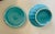 Mid 20th Century Turquoise Ceramic Bowl With Lid, Vintage For Sale - Image 9 of 15