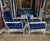 6-Piece Vintage Faux Bamboo Greek Key Outdoor Patio Set For Sale In New York - Image 6 of 18