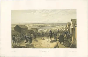 W. Simpson, Illustration of Kamiesch, Crimean War, 1855, Print