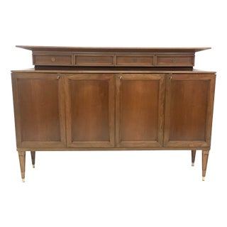 Walnut Cabinet in the style of Paolo Buffa, Italy, 1950s For Sale