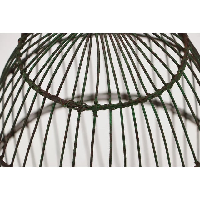 19th Century Antique Portuguese Baroque Bird Cage For Sale - Image 9 of 12