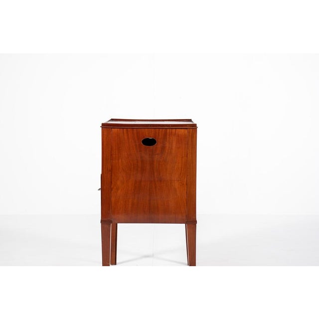 Antique Nightstand with Roller Door, 19th Century For Sale - Image 6 of 16