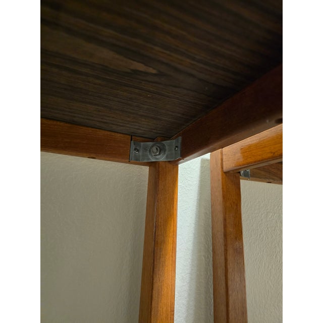 Vintage Mid-Century Danish Modern Solid Teak Side Tables - a Pair For Sale In Phoenix - Image 6 of 7