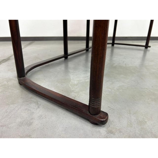 Fledermaus Seating Group by Josef Hoffmann for Jacob Josef Kohn, 1905, Set of 8 For Sale - Image 9 of 18