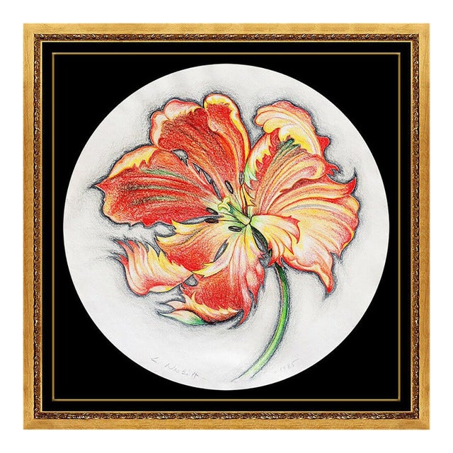 1980s Flower Bloom, Lowell Nesbitt For Sale