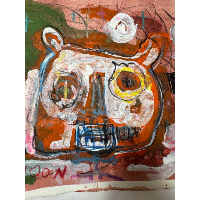 2010s Bruce Burstert "No Moon" Painting For Sale - Image 5 of 5