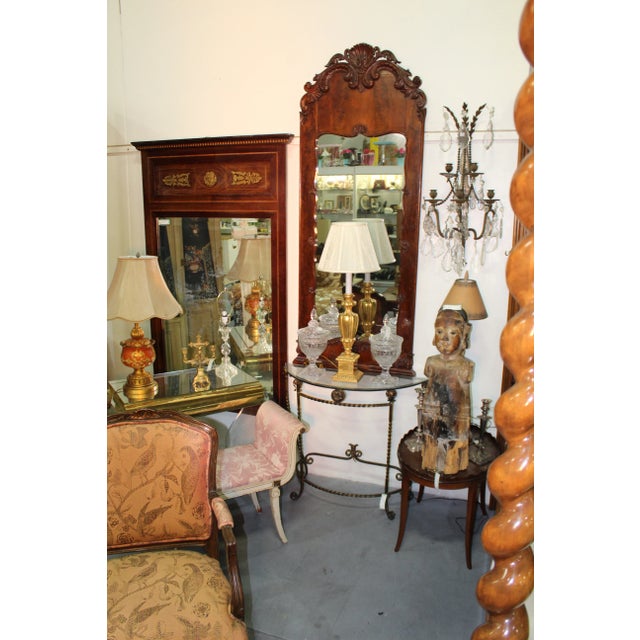 19th Century English mirror. This piece would look great in a master bedroom.