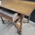 French Provincial French 19th Century Walnut Side Table With X-Stretcher, Turned Legs & a Drawer For Sale - Image 3 of 18