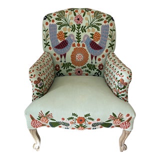 Anthropologie Jimena Accent Chair--Mint For Sale