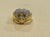 0.75 Carat Diamond Cocktail 18 Karat Yellow Gold Ring, Size 4, vs/ G For Sale - Image 4 of 8