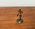 Mid-Century Modern Mid-Century Wrought Iron Horseshoe Nail Art Piper Figurine, 1960s For Sale - Image 3 of 15