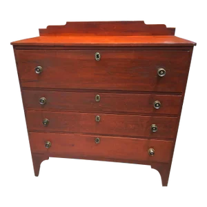 Early 19th Century Hepplewhite Paint Decorated Chest