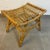 Rattan stool from the 70s. Good condition.