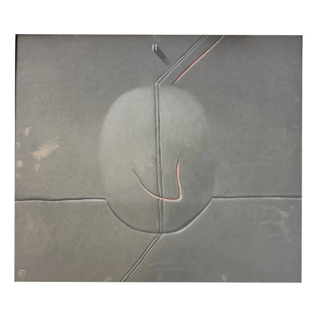 Hans Martin Erhardt, Still Life – Trompe-l'œil, 1969, Pastel For Sale