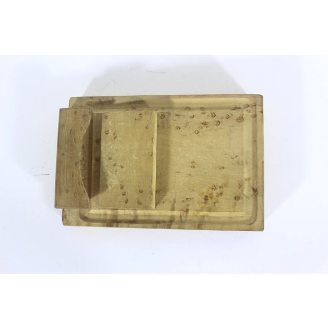Vintage Birds Eye Maple Oyster Chucking Board Wood For Sale - Image 6 of 10