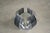 Brutalist Aluminium Ceiling Light with Handmade Textured Glass, 1980 For Sale - Image 14 of 14
