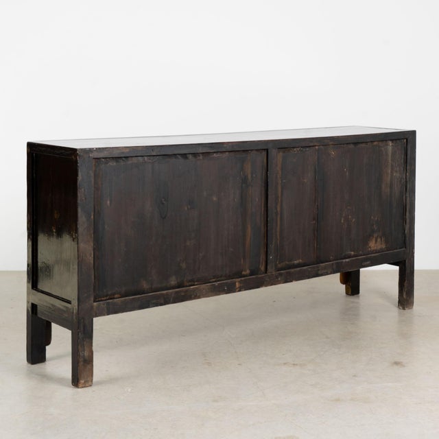 19th Century Chinese Lacquered Apothecary Console With Sixteen Drawers For Sale - Image 18 of 18