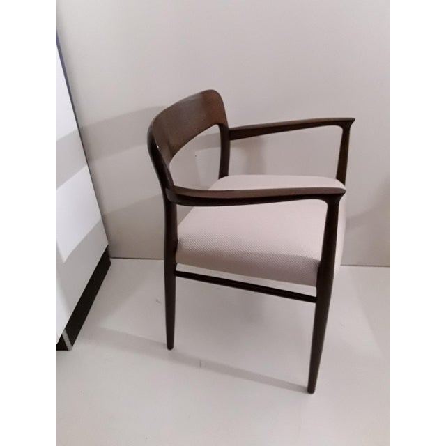 Set of Model 56 Oak Armchairs by Niels Möller for J.L. Møllers, 1950s, in Good conditions. Designed 1950 to 1959 This...