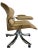 Animal Skin 4 Giovanni Offredi for Saporiti Italia "Onda” Leather Desk Chairs, 1970 For Sale - Image 7 of 10