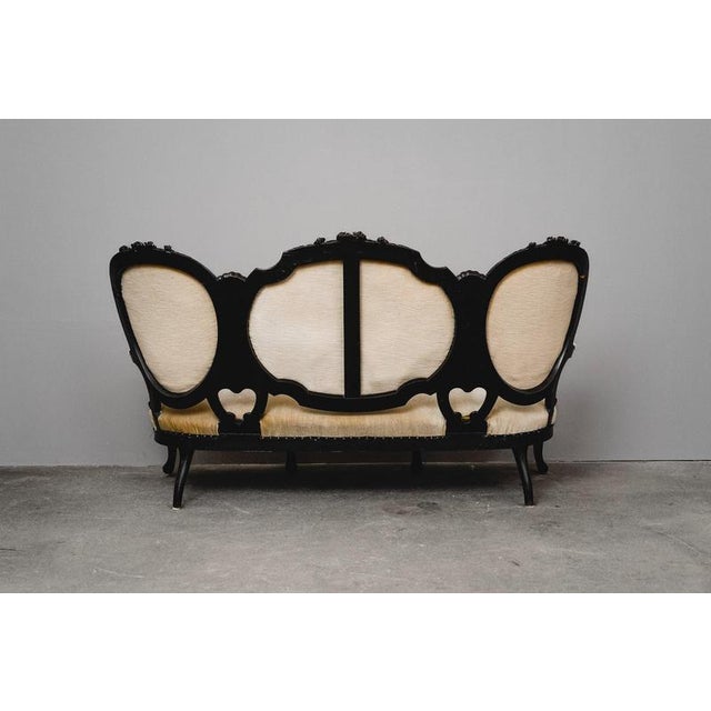 Louis Philippe Three-Seater Sofa, 1800s For Sale - Image 5 of 18