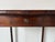1980s Vintage Carved Mahogany Faux Bamboo One-Drawer Accent Table For Sale - Image 5 of 12