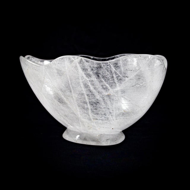 Transparent Gemstone bowl - Rock Crystal, 1960s/70s For Sale - Image 8 of 18