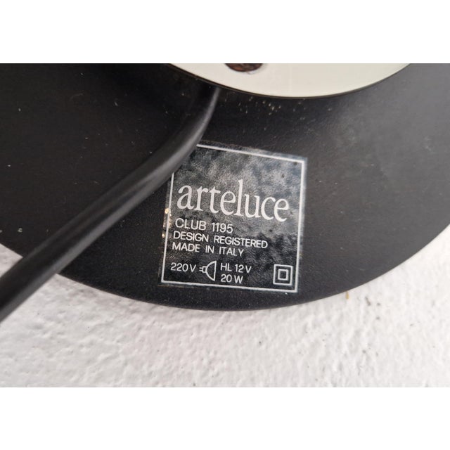 Club 1195 Floor Lamp by Giuseppe Ramella for Arteluce, 1980s For Sale - Image 6 of 12