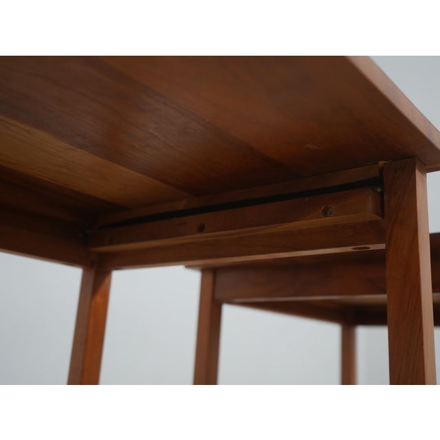 Set of 3 Stickley Cherry Harvey Ellis Nesting Tables For Sale - Image 13 of 14