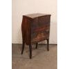 Wood 18th C. Serpentine & Marquetry Side Chest For Sale - Image 7 of 12