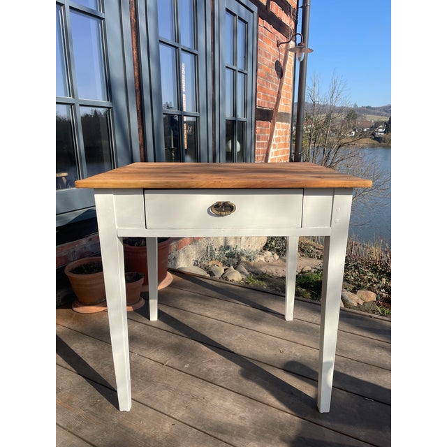 Antique Table in Fir, 1890s For Sale - Image 13 of 18