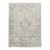Antique Meset Rug – Faded Ivory With Blue & Red Floral Motifs For Sale