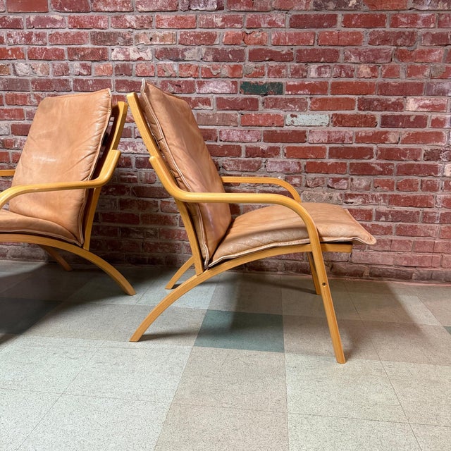 Mid-Century Modern Mid 20th Century Danish Bentwood Armchairs by Stouby For Sale - Image 3 of 7