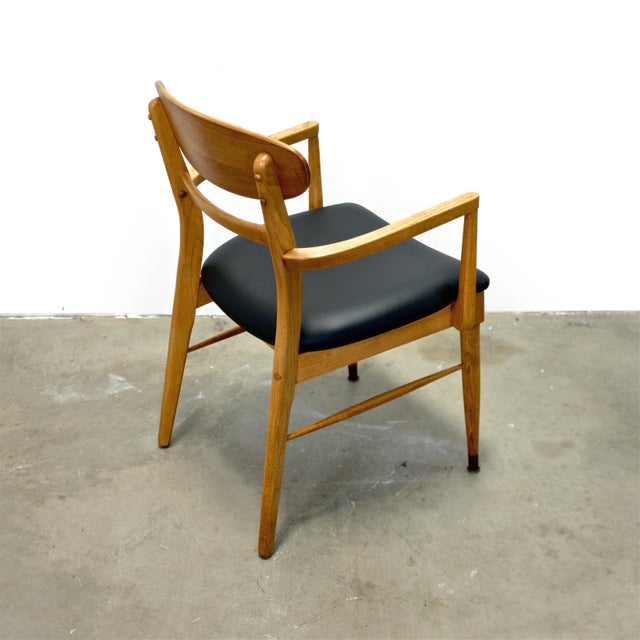 Lane “Acclaim” Walnut & Ash Armchair For Sale - Image 14 of 14