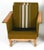 1970s Danish Mid Century Modern Lounge Chair W Straight Paddle Arms For Sale - Image 5 of 9