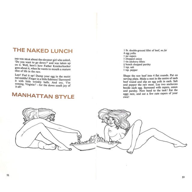 "Fanny Hill's Cook Book" 1970 Braun, Lionel H. & Adams For Sale - Image 11 of 12