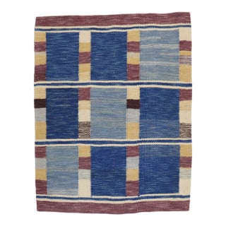 Vintage Scandinavian Kilim - 3' x 3'7" For Sale